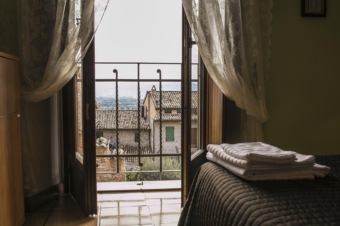 Albergo Ancajani Ассізі Екстер'єр фото